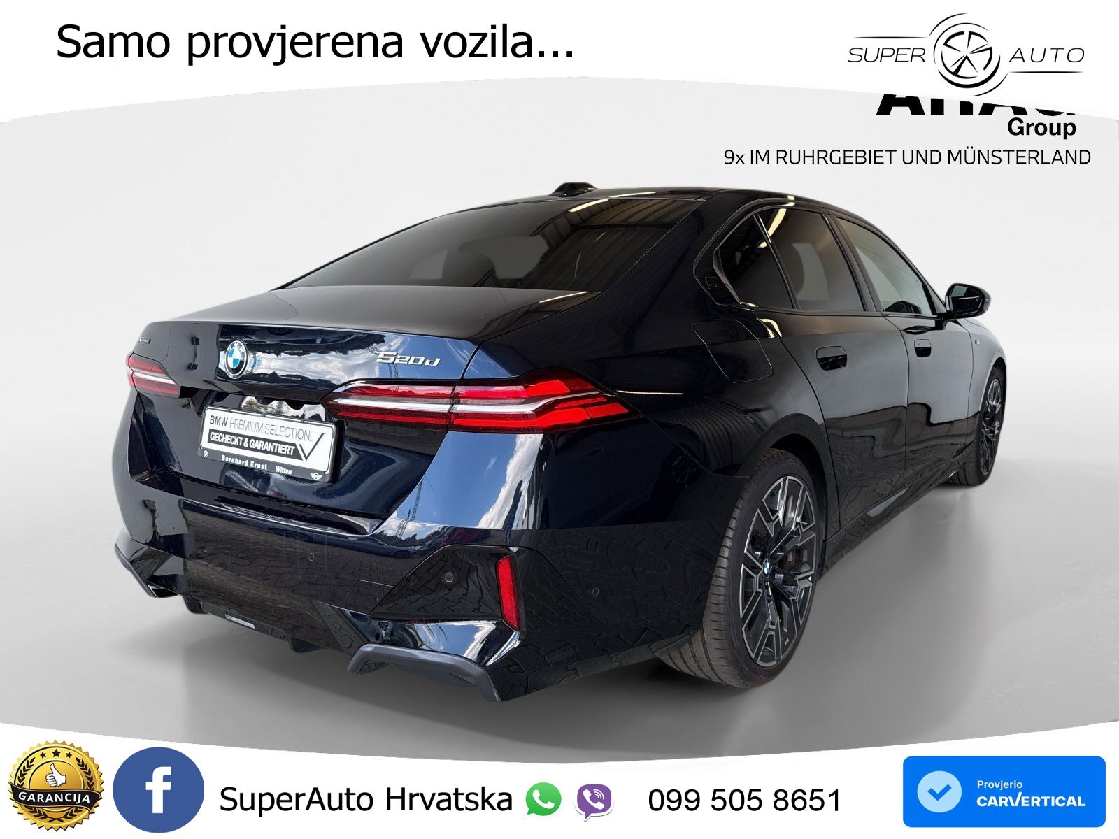 BMW 520d (197 KS) xDrive Steptronic M Sport LED+GR SJED+ACC
