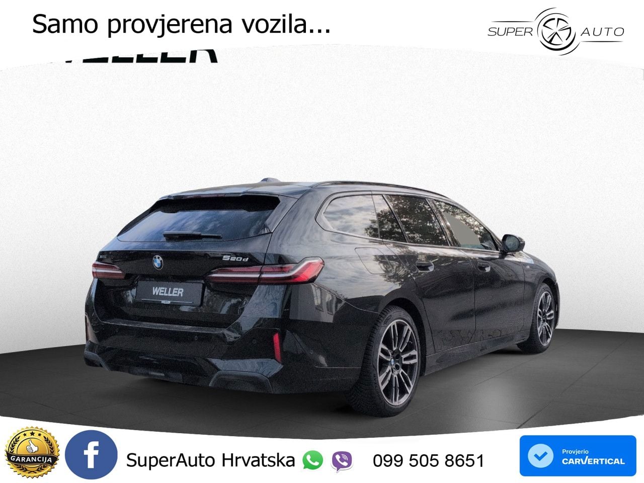 BMW 520d Touring (197 KS) xDrive Steptronic M Sport LED+GR SJED+ACC