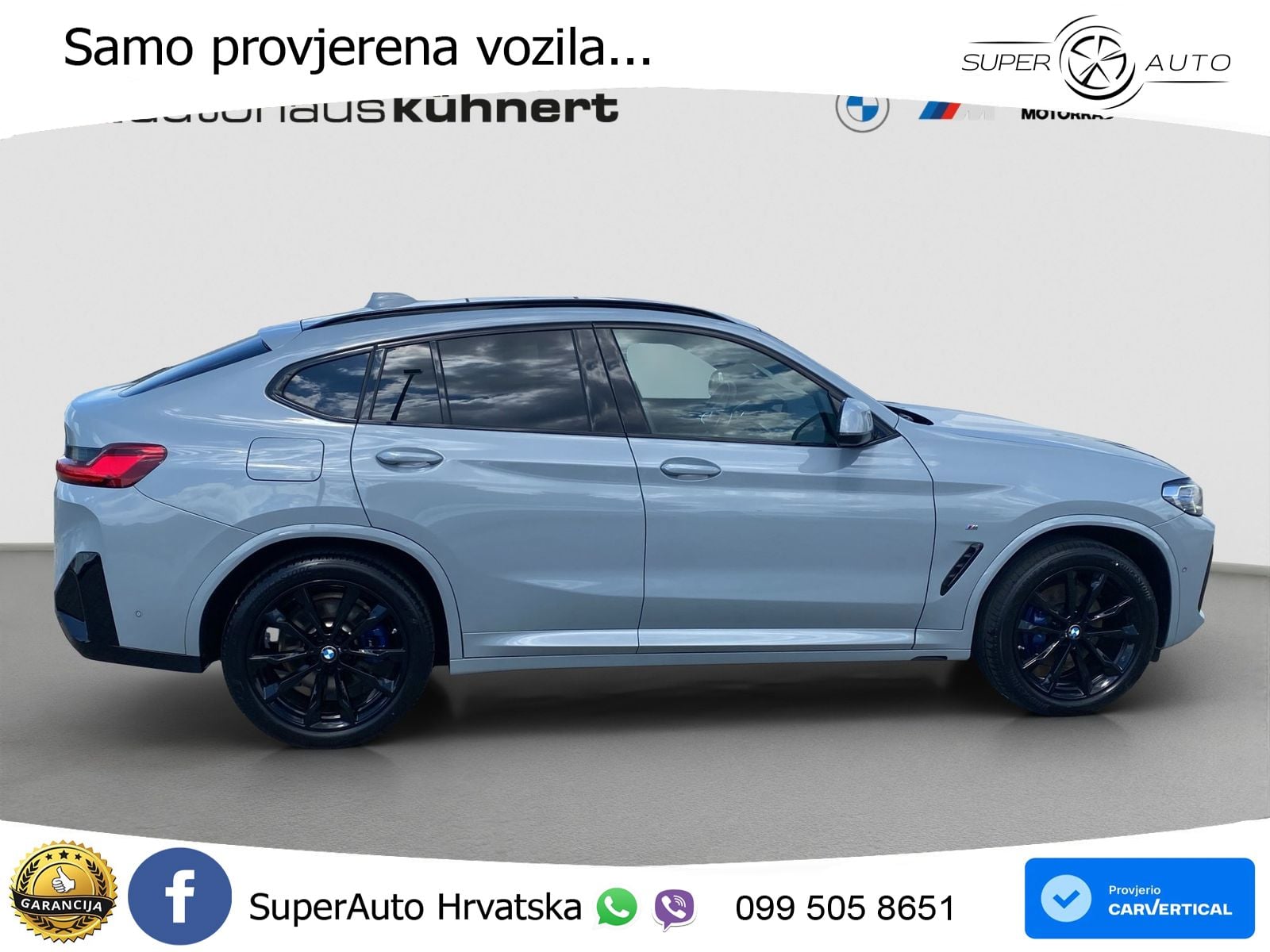 BMW X4 30d (286 KS) xDrive Steptronic M Sport LED+GR SJED+ACC