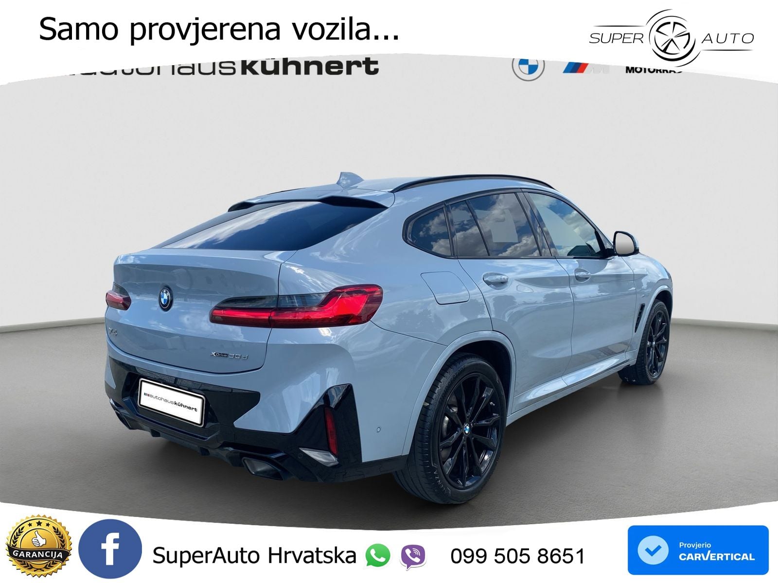 BMW X4 30d (286 KS) xDrive Steptronic M Sport LED+GR SJED+ACC