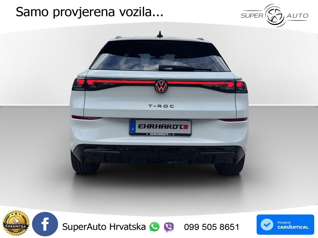 Volkswagen T-Roc 1.5 eTSI (150 KS)  DSG R-Line LED+GR SJED+ACC