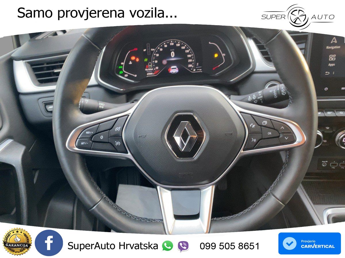 Renault Captur 1.3 TCe (140 KS) Techno