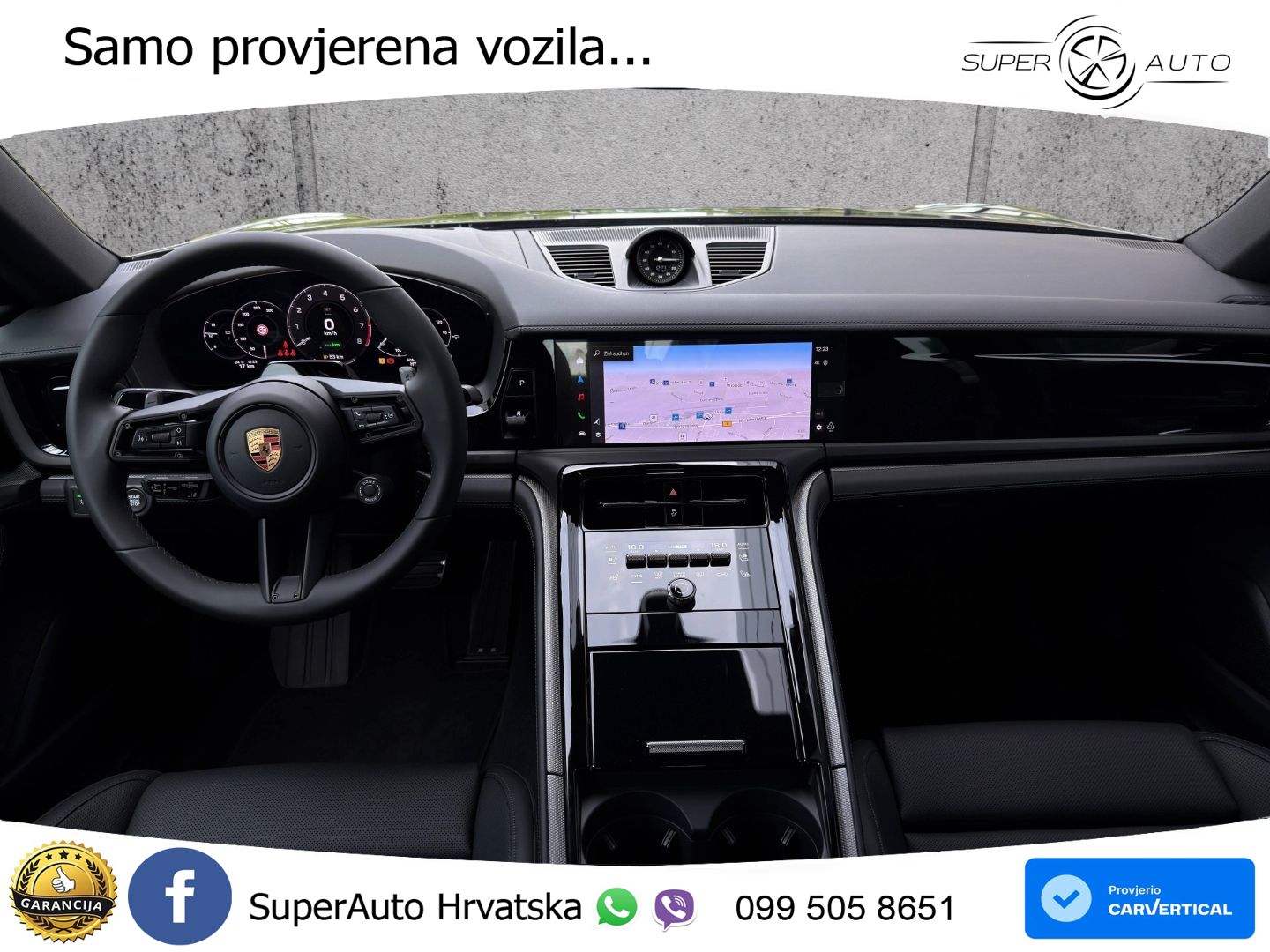 Porsche Panamera 4S 2.9 V6 (544 KS) E-Hybrid PDK ZRAČNI+ACC+GR SJED+KAM+PANO