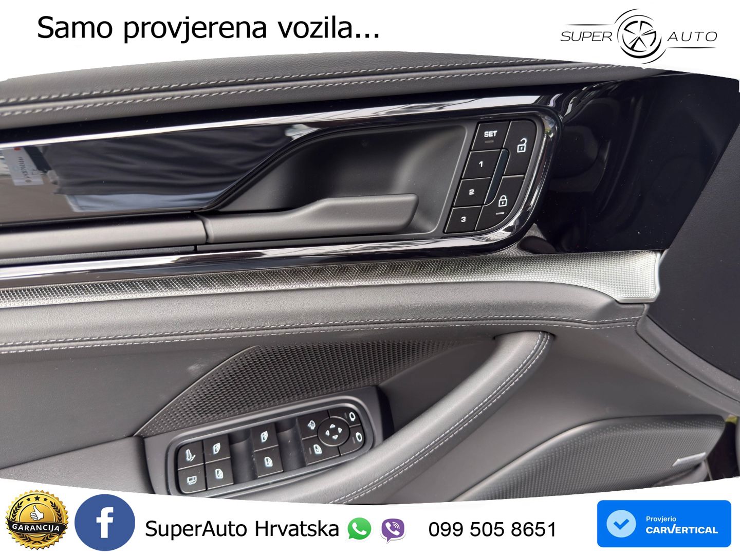 Porsche Panamera 4S 2.9 V6 (544 KS) E-Hybrid PDK ZRAČNI+ACC+GR SJED+KAM+PANO