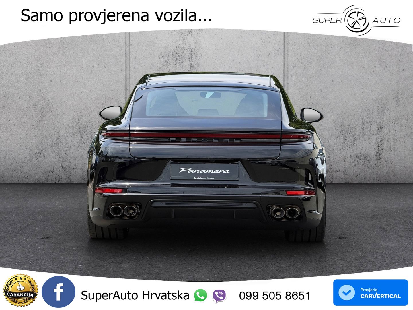 Porsche Panamera 4S 2.9 V6 (544 KS) E-Hybrid PDK ZRAČNI+ACC+GR SJED+KAM+PANO
