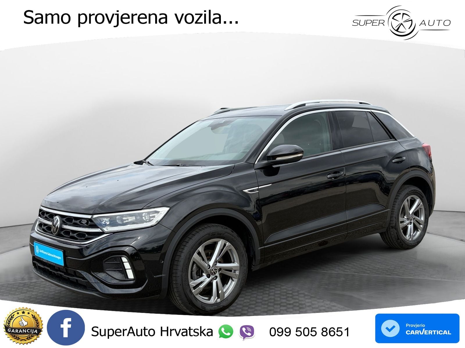 Volkswagen T-Roc 1.5 TSI (150 KS) DSG R-Line LED+GR SJED+ACC