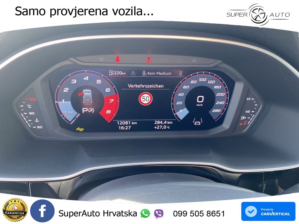 Audi Q3 35 TFSI (150 KS) S tronic advanced LED+GR SJED+ACC