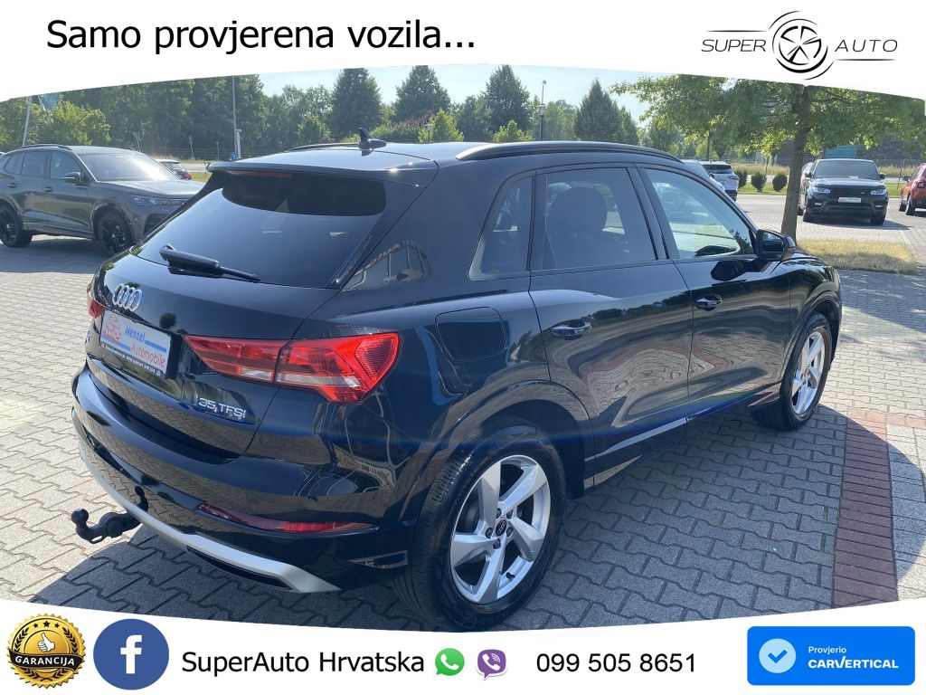 Audi Q3 35 TFSI (150 KS) S tronic advanced LED+GR SJED+ACC