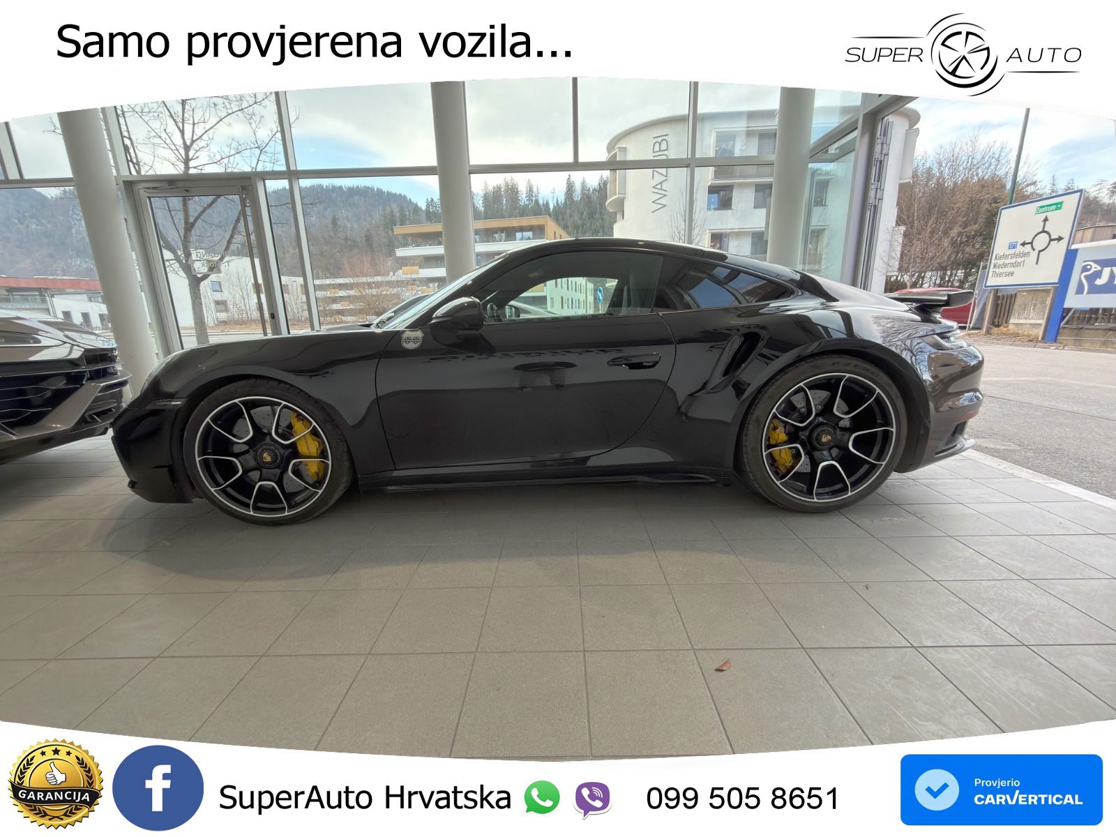 Porsche 911 Turbo S 3.8 (650 KS) PDK LED+GR SJED+ACC