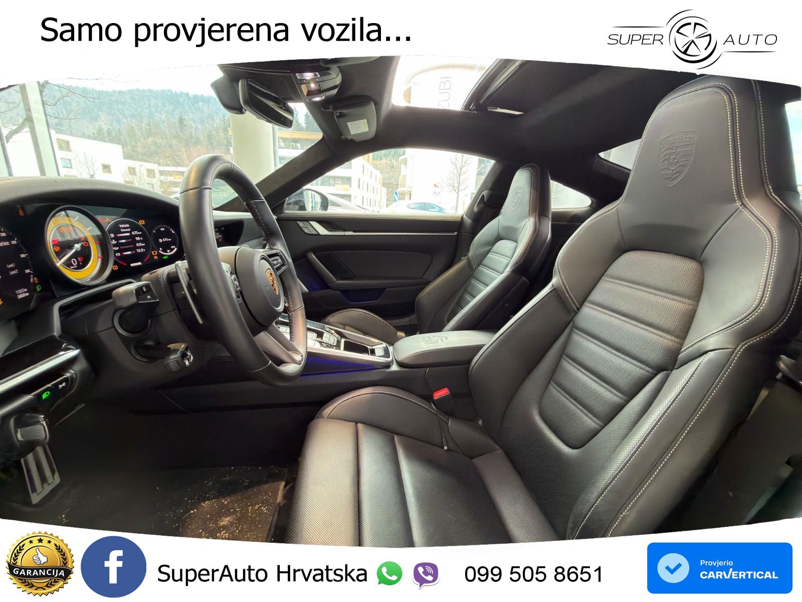 Porsche 911 Turbo S 3.8 (650 KS) PDK LED+GR SJED+ACC