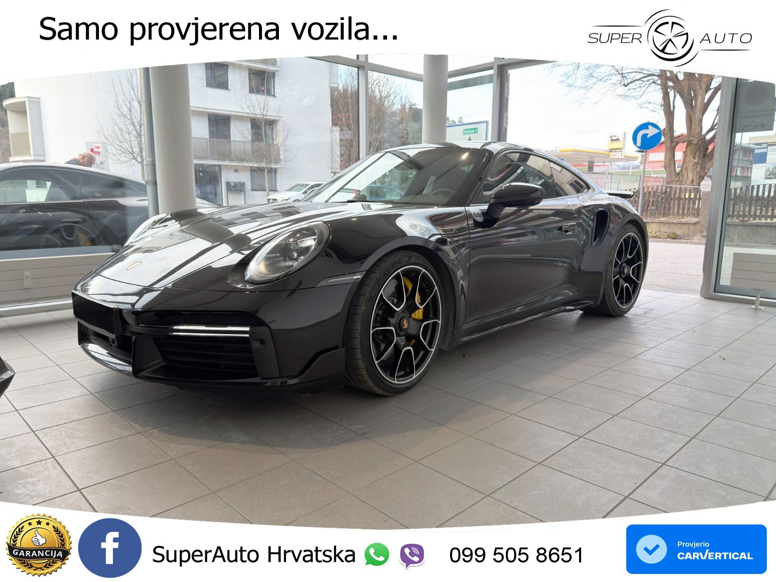 Porsche 911 Turbo S 3.8 (650 KS) PDK LED+GR SJED+ACC