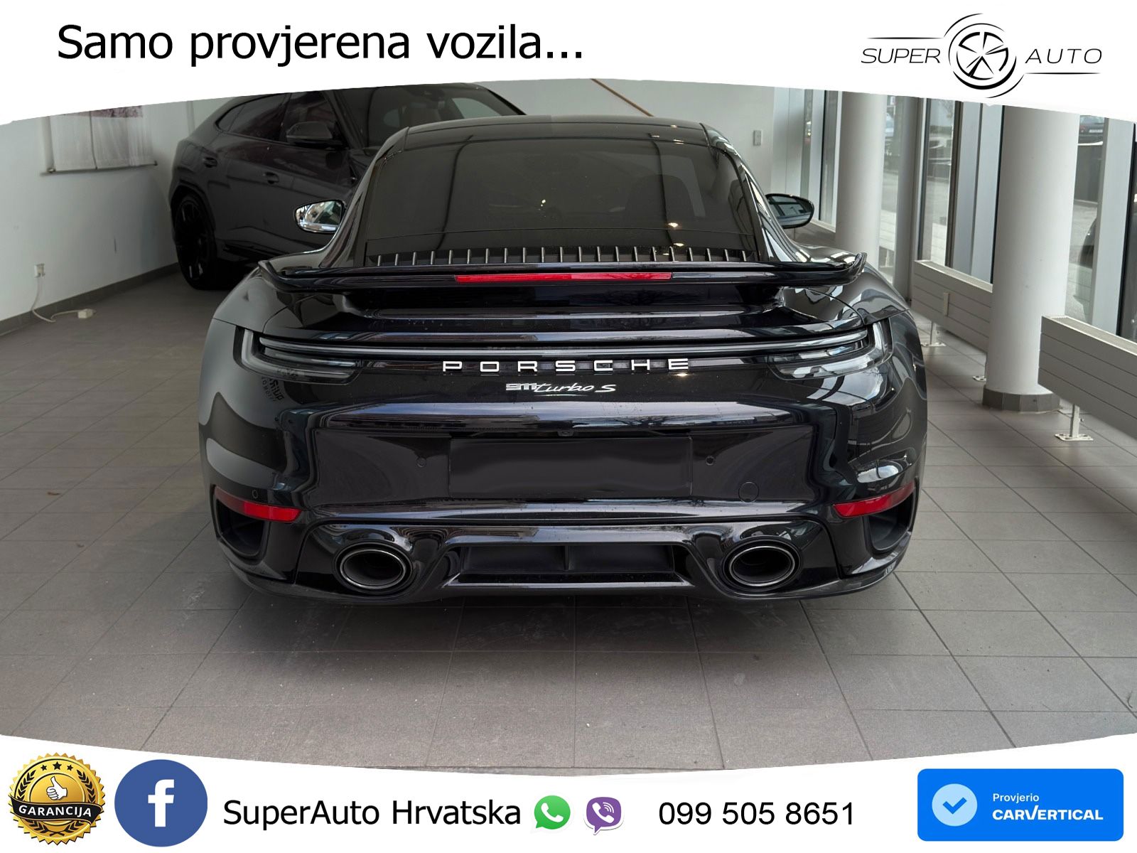 Porsche 911 Turbo S 3.8 (650 KS) PDK LED+GR SJED+ACC