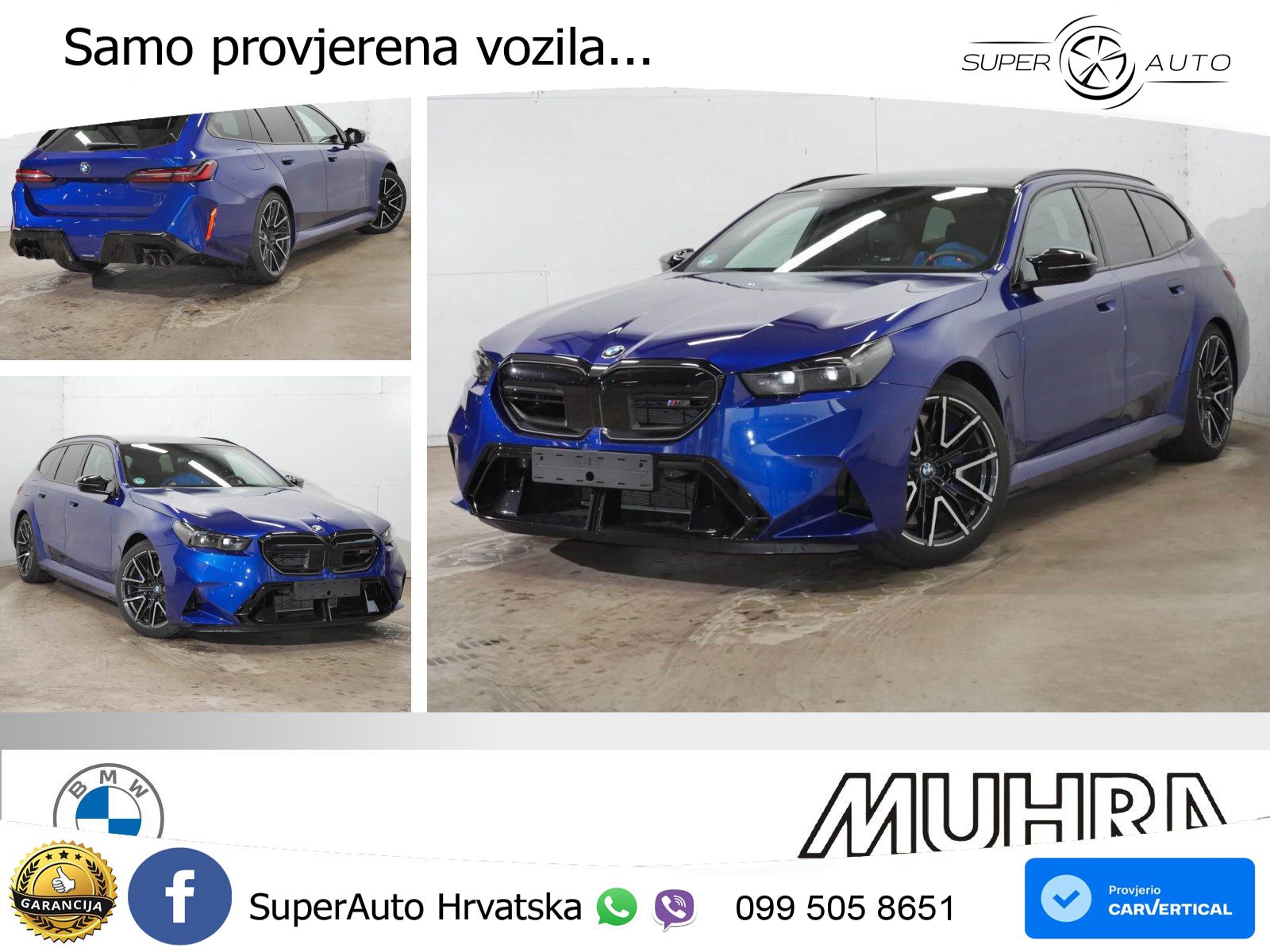 BMW M5 Touring 4.4 V8 (727 KS) xDrive Steptronic LED+GR SJED+ACC
