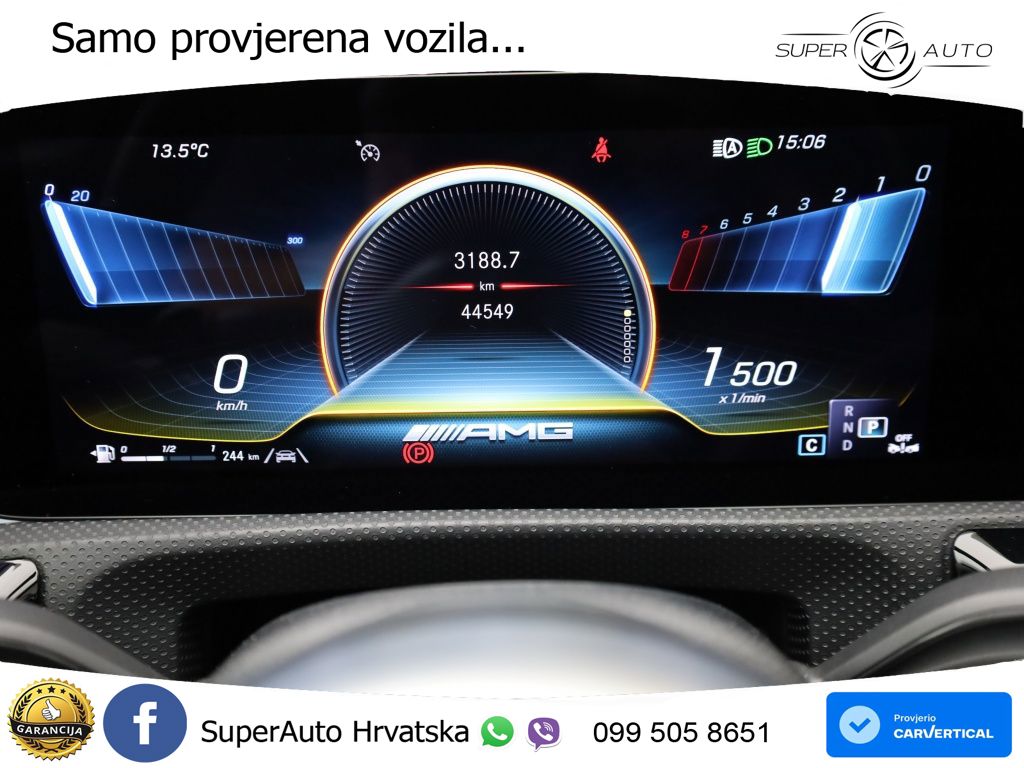 Mercedes-Benz AMG A 45 S 4MATIC+ AMG SPEEDSHIFT DCT 8G