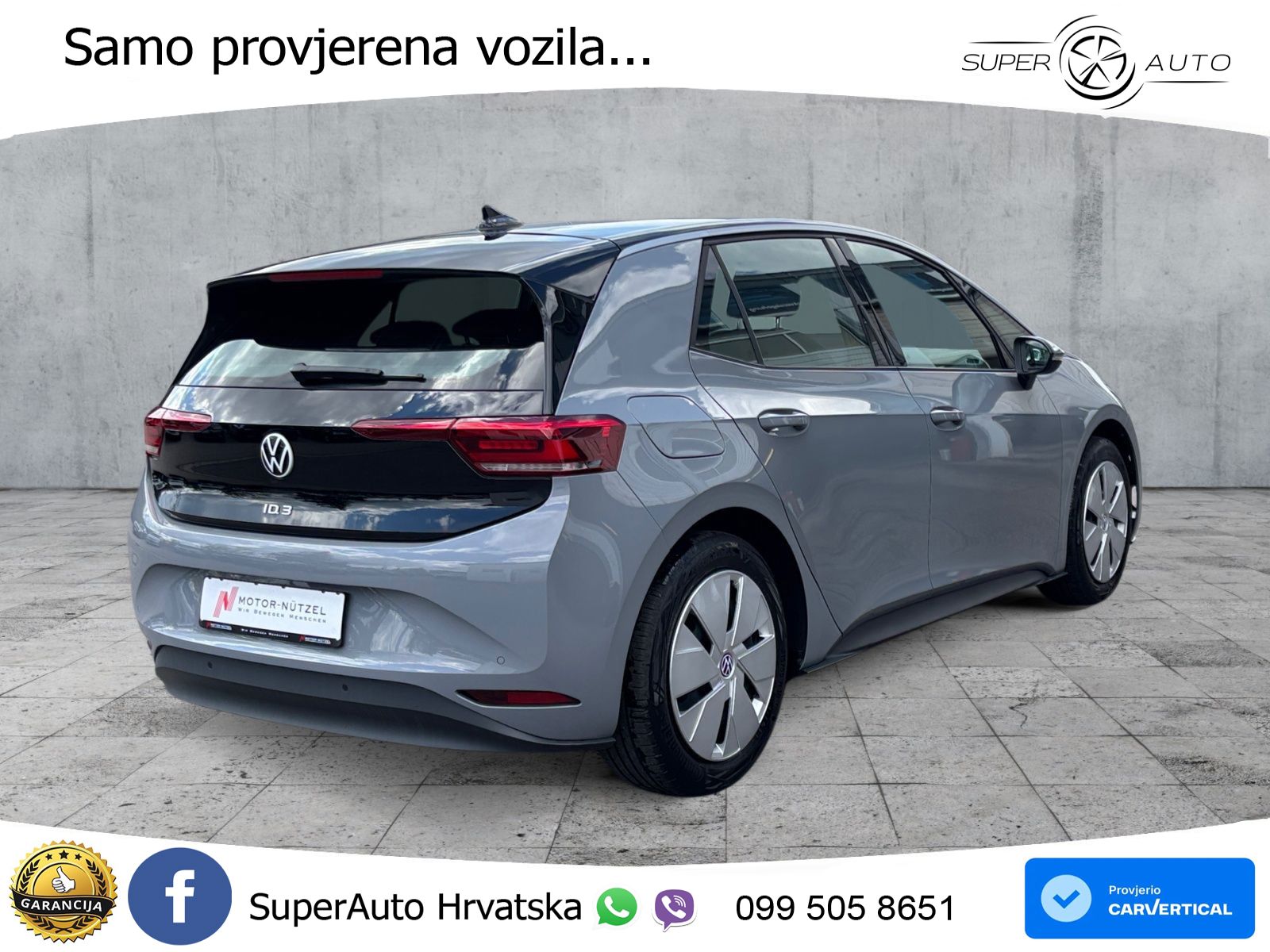 Volkswagen ID.3 Pro 62 kWh (204 KS) LED+ACC