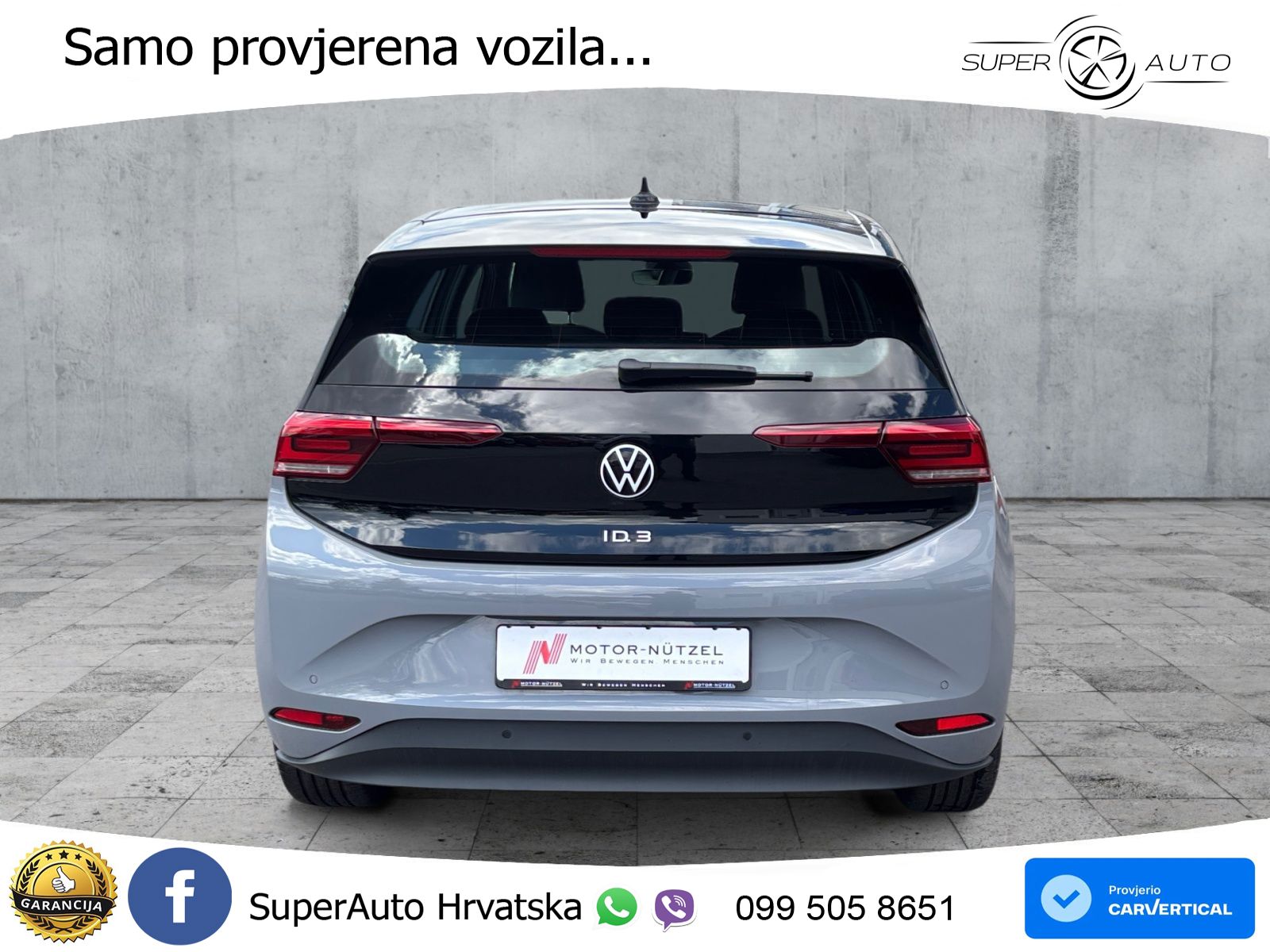 Volkswagen ID.3 Pro 62 kWh (204 KS) LED+ACC