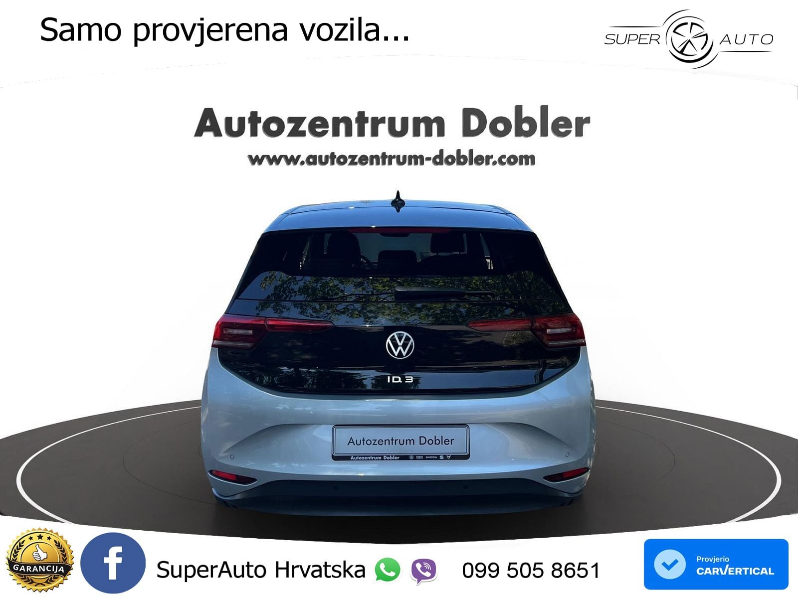 Volkswagen ID.3 Pro 62 kWh (204 KS) LED+GR SJED+ACC