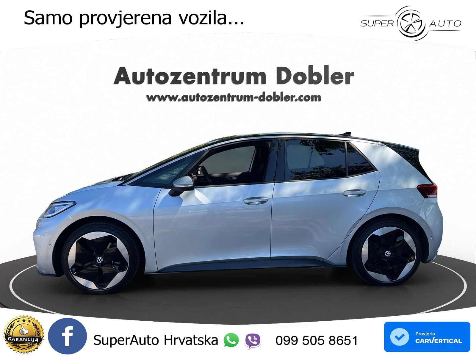 Volkswagen ID.3 Pro 62 kWh (204 KS) LED+GR SJED+ACC