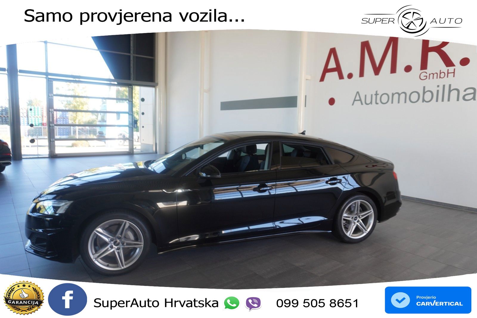 Audi A5 Sportback 40 TDI (204 KS) quattro S tronic LED+GR SJED+ACC