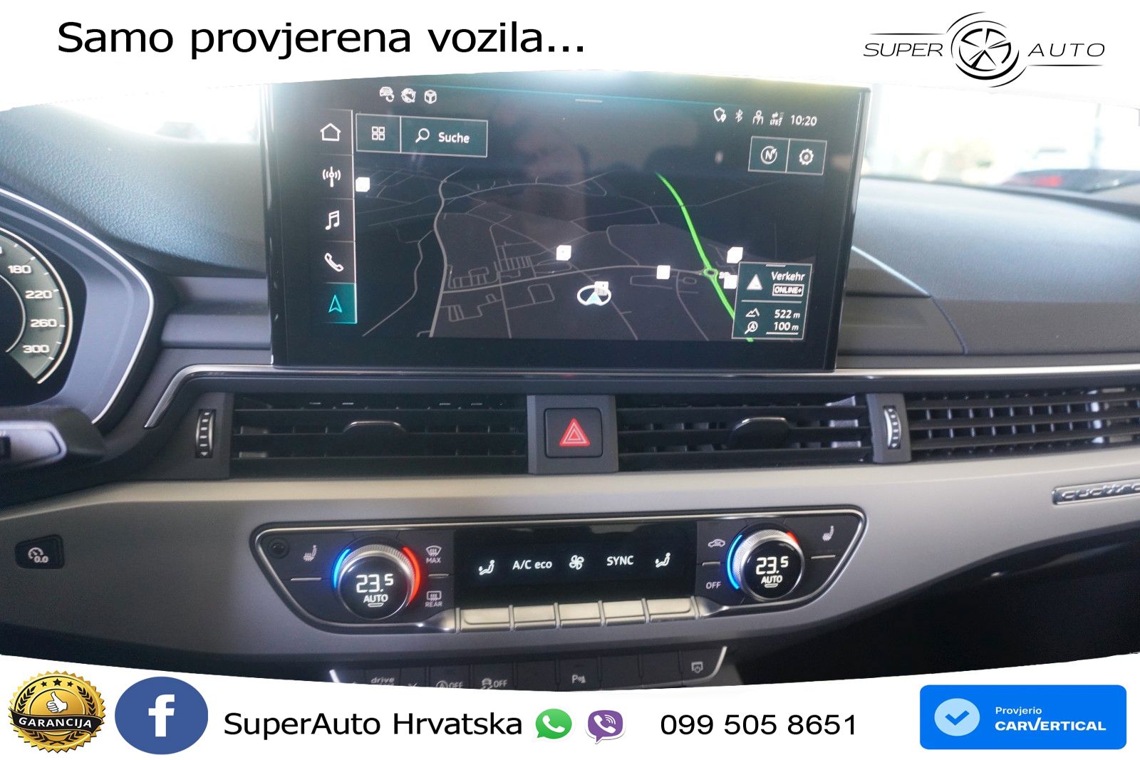 Audi A5 Sportback 40 TDI (204 KS) quattro S tronic LED+GR SJED+ACC
