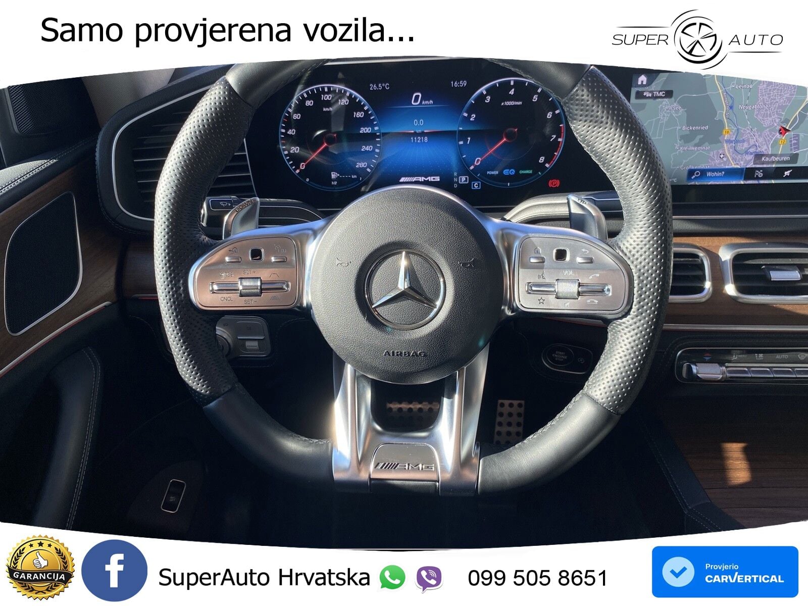 Mercedes AMG GLE Coupe 53 (435 KS) EQ Boost 4MATIC+ AMG SPEEDSHIFT TCT 9G ZRAČNI+ACC+GR SJED+KAM