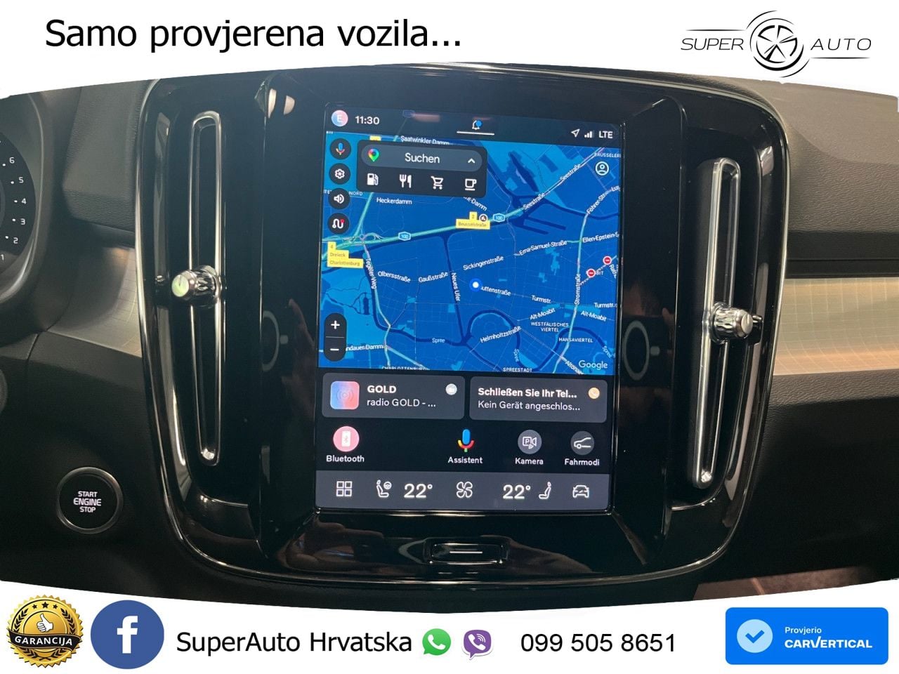 Volvo XC40 2.0 B3 163 KS Automatic LED+GR SJED+ACC