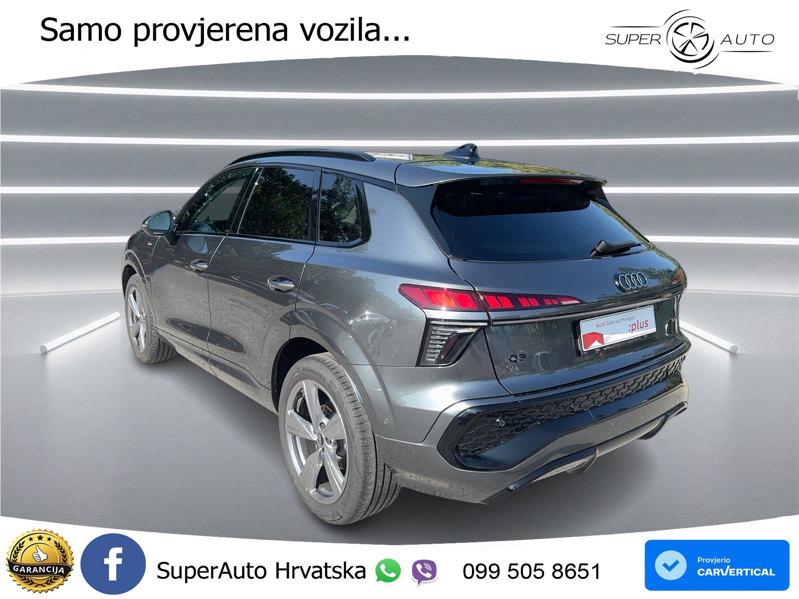 Audi Q3 2.0 TFSI (204 KS) quattro S tronic S line LED+GR SJED+ACC