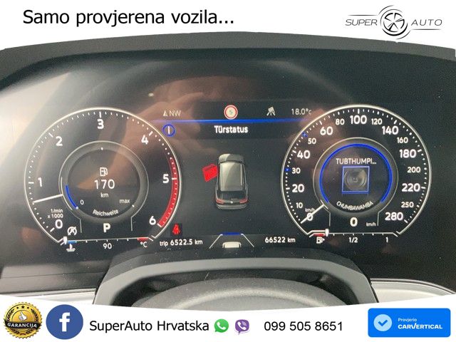 Volkswagen Touareg 3.0 V6 TDI (231 KS) 4MOTION Tiptronic R-Line ZRAČNI+ACC+4xGR SJED+KAM