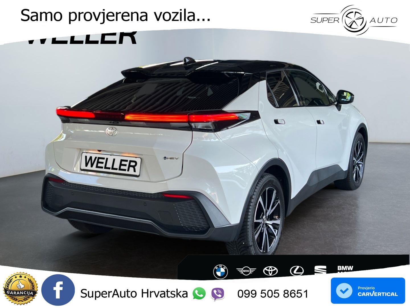Toyota C-HR 1.8 (140 KS) Hybrid e-CVT Team D LED+GR SJED+ACC