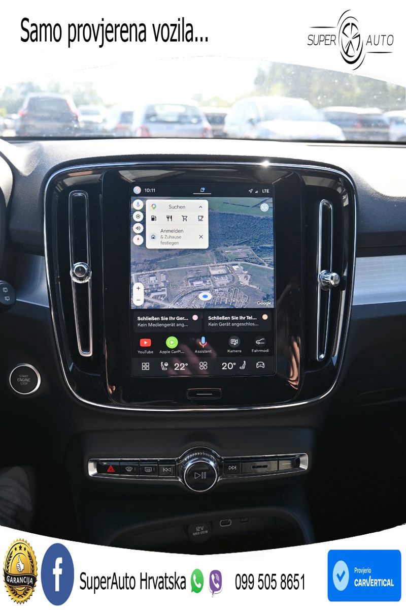 Volvo XC40 2.0 B3 163 KS Automatic LED+GR SJED+ACC