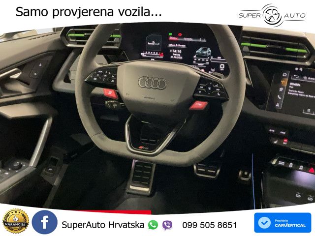 Audi RS3 Sedan 2.5 TFSI (400 KS) quattro S tronic LED+GR SJED+ACC