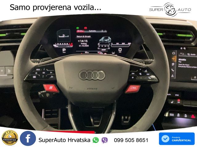 Audi RS3 Sedan 2.5 TFSI (400 KS) quattro S tronic LED+GR SJED+ACC
