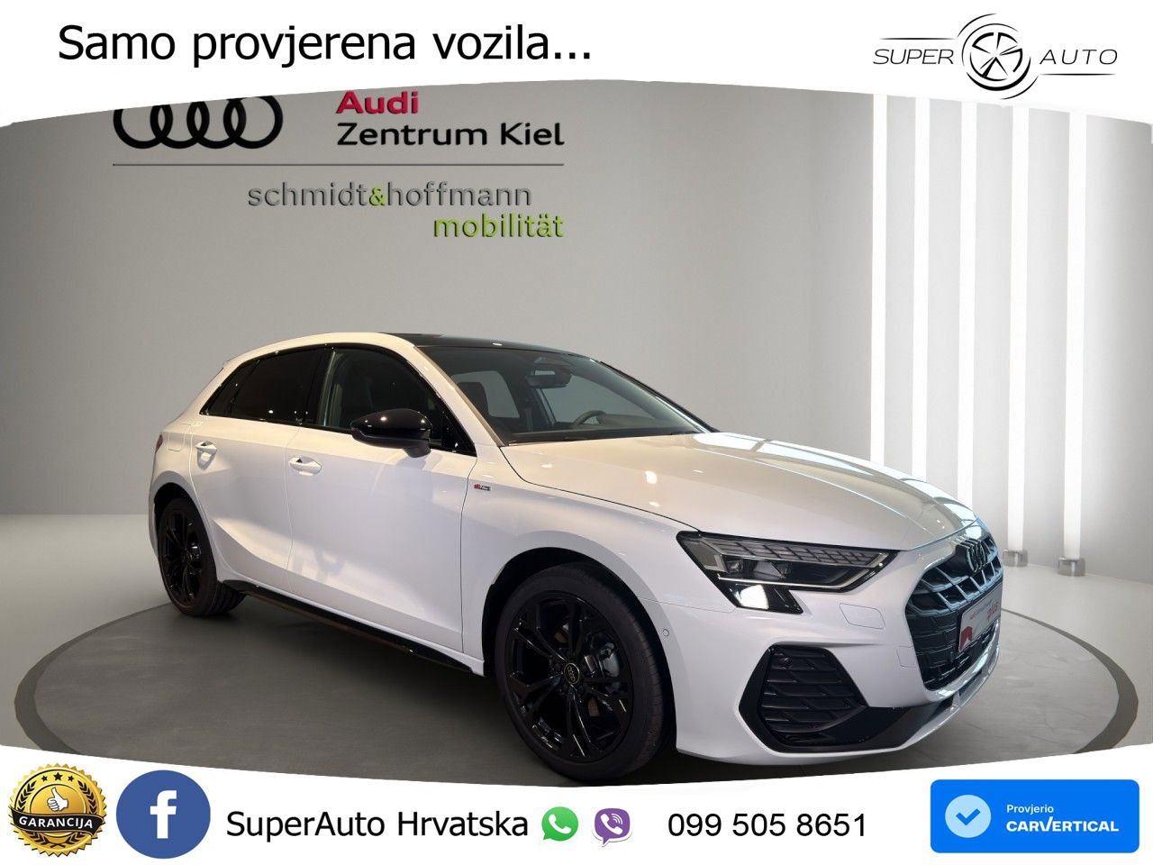 Audi A3 35 TFSI (150 KS) S tronic S line LED+GR SJED+ACC