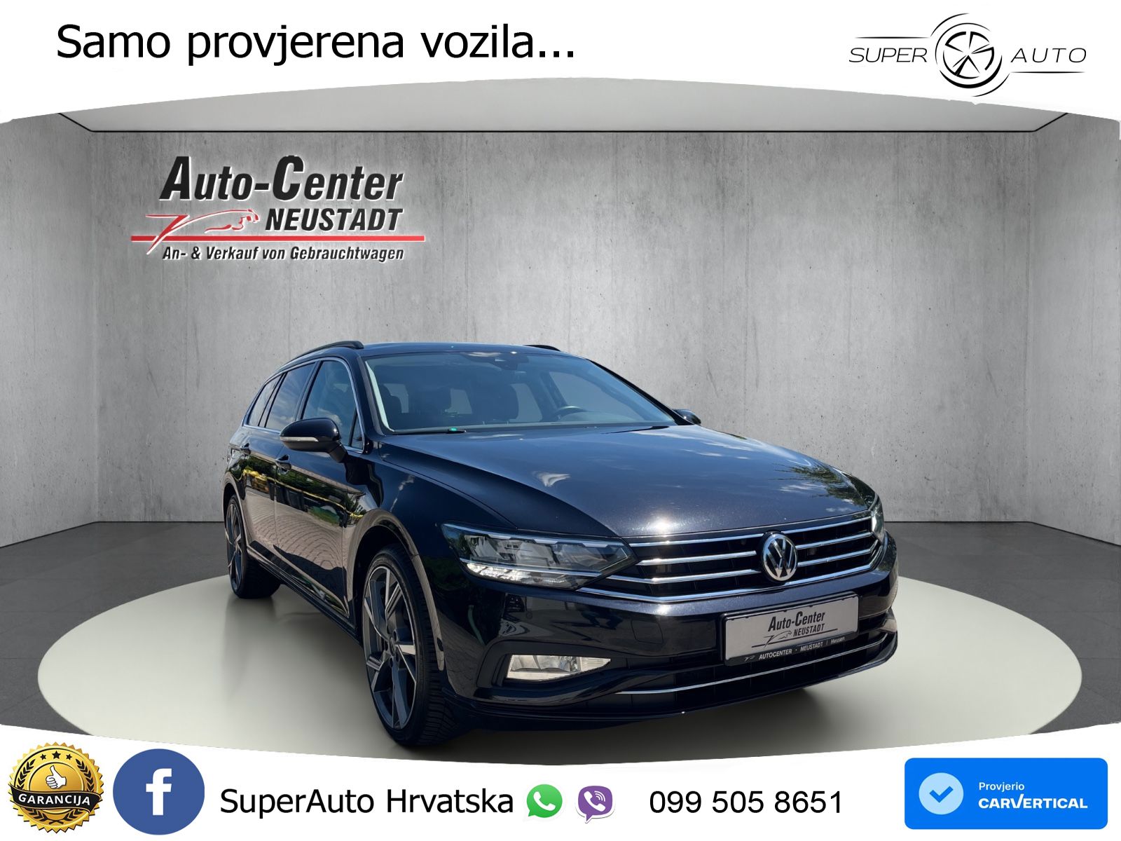 Volkswagen Passat Variant 2.0 TSI (190 KS) DSG Business LED+GR SJED+ACC