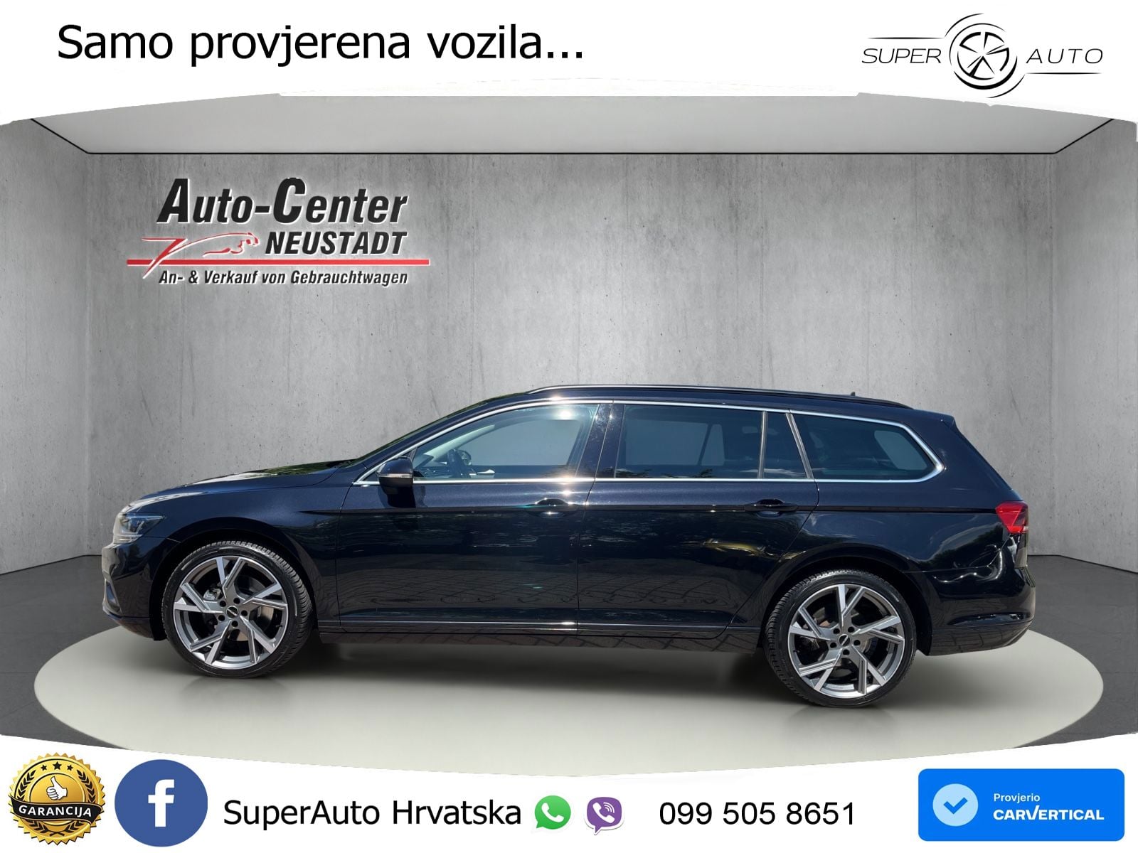 Volkswagen Passat Variant 2.0 TSI (190 KS) DSG Business LED+GR SJED+ACC