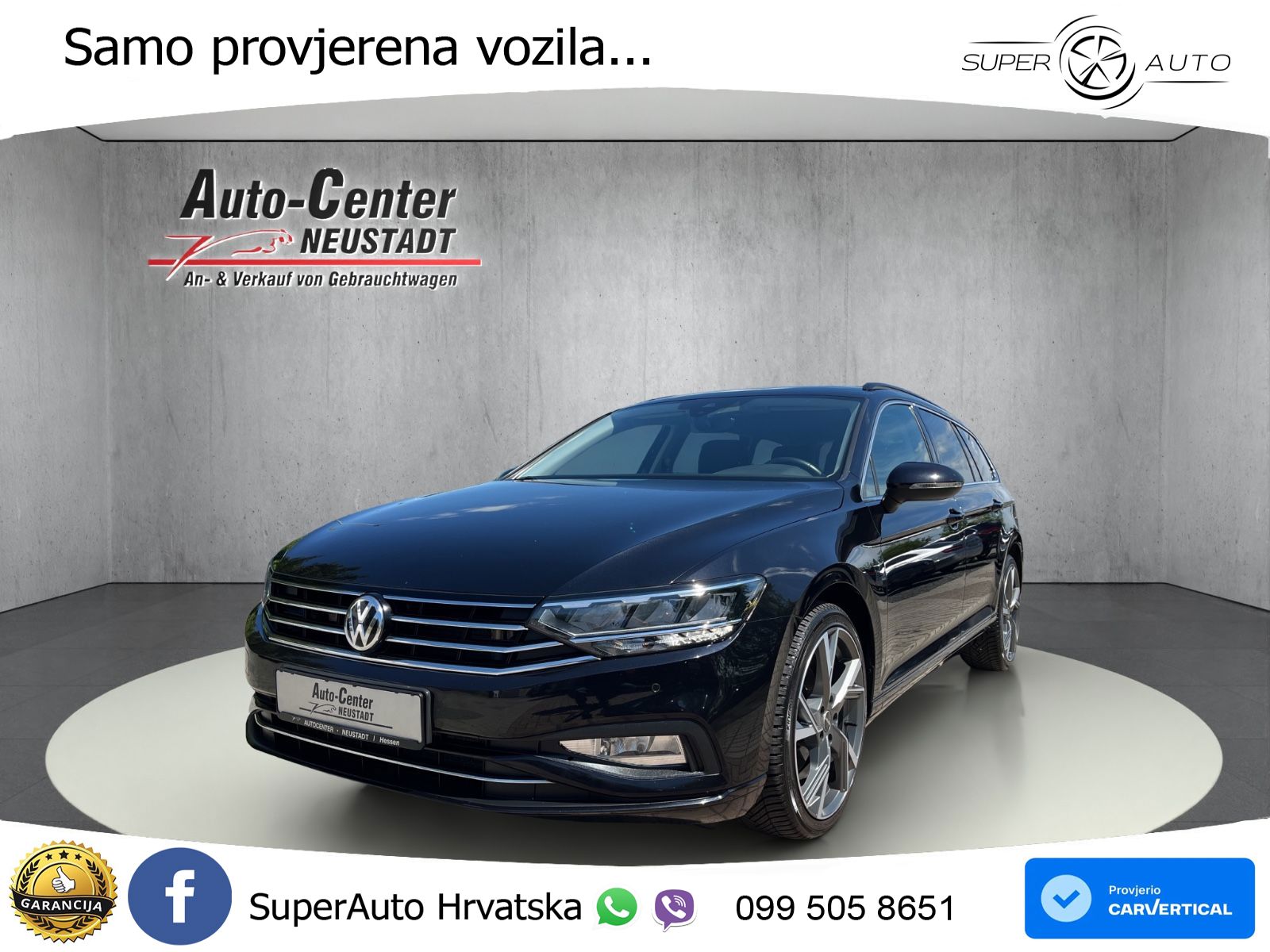 Volkswagen Passat Variant 2.0 TSI (190 KS) DSG Business LED+GR SJED+ACC