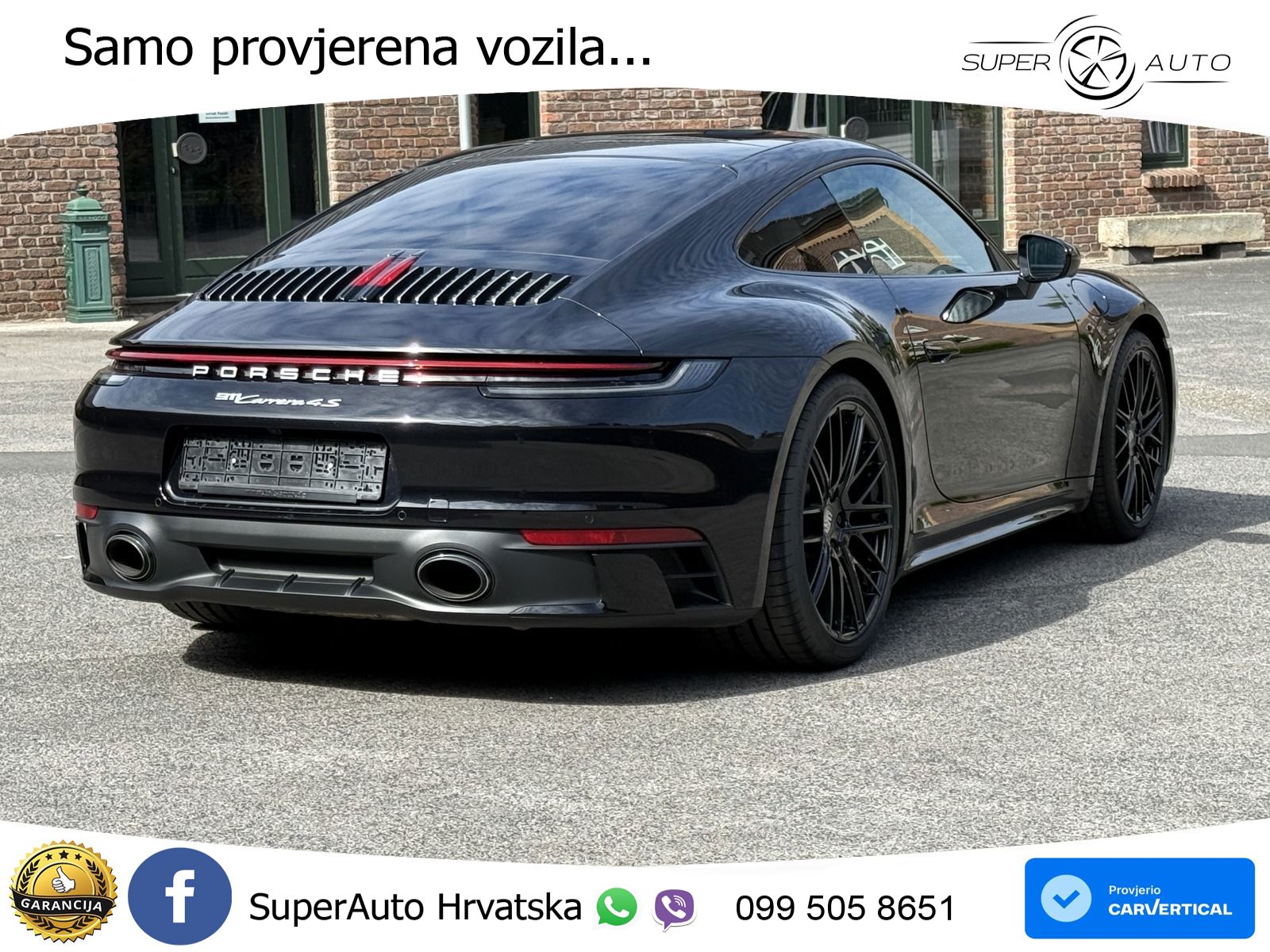 Porsche 911 Carrera S 3.0 (450 KS) PDK LED+GR SJED+ACC