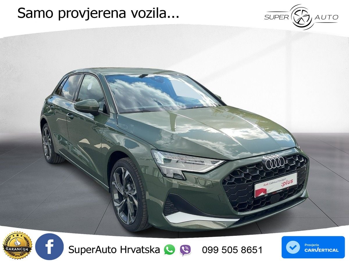 Audi A3 35 TFSI (150 KS) S tronic advanced LED+GR SJED+ACC