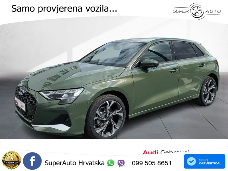 Audi A3 35 TFSI (150 KS) S tronic advanced LED+GR SJED+ACC