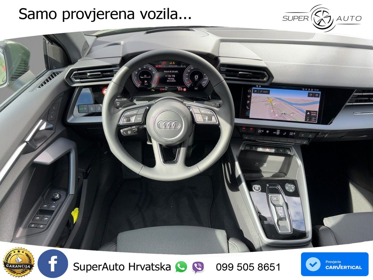 Audi A3 35 TFSI (150 KS) S tronic advanced LED+GR SJED+ACC