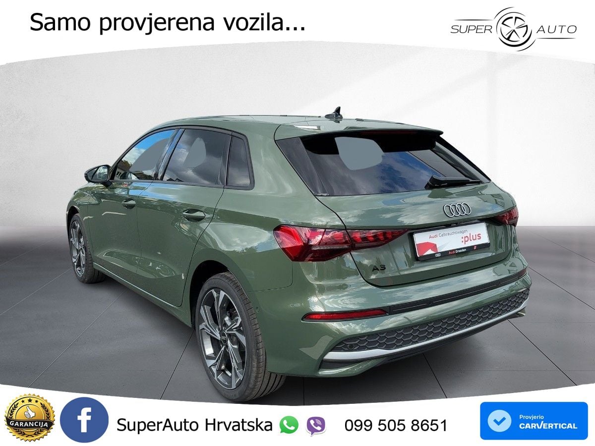 Audi A3 35 TFSI (150 KS) S tronic advanced LED+GR SJED+ACC