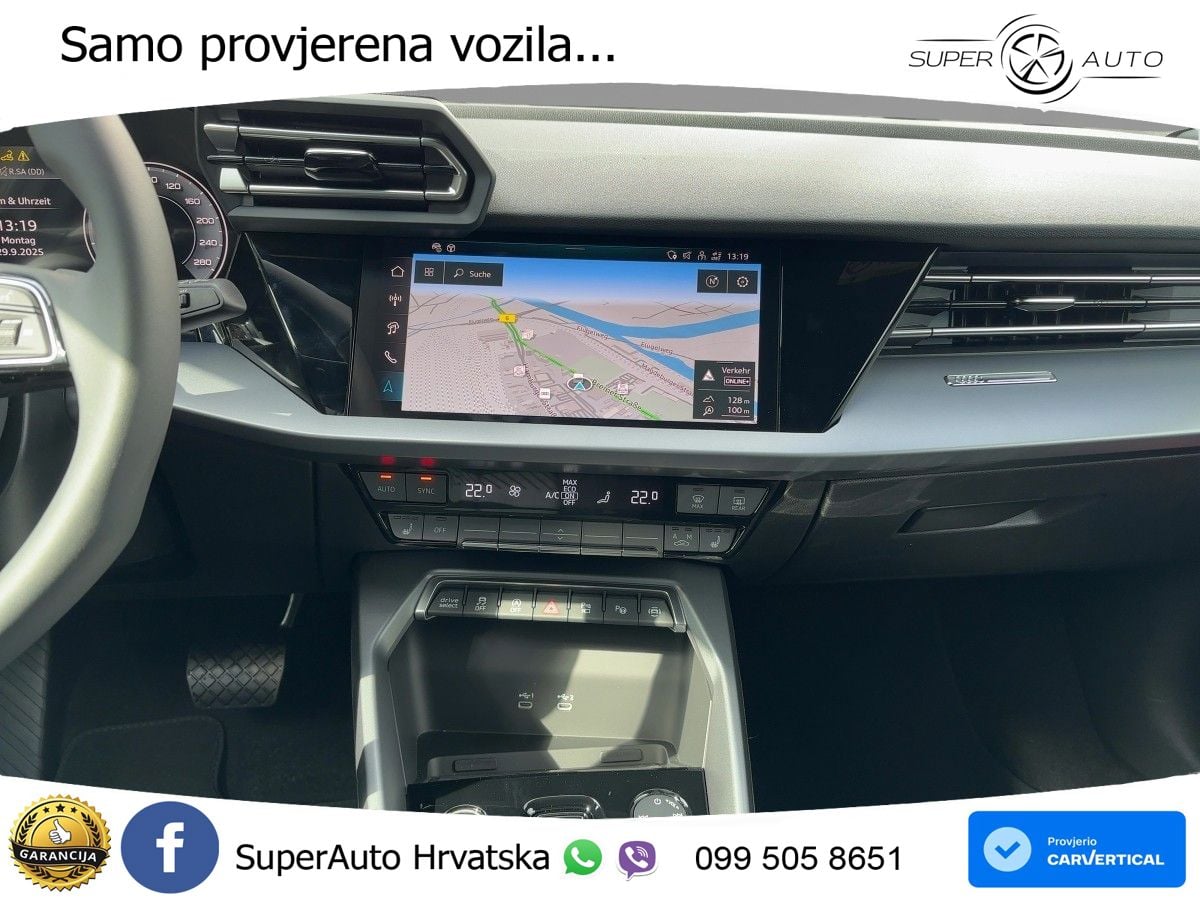 Audi A3 35 TFSI (150 KS) S tronic advanced LED+GR SJED+ACC