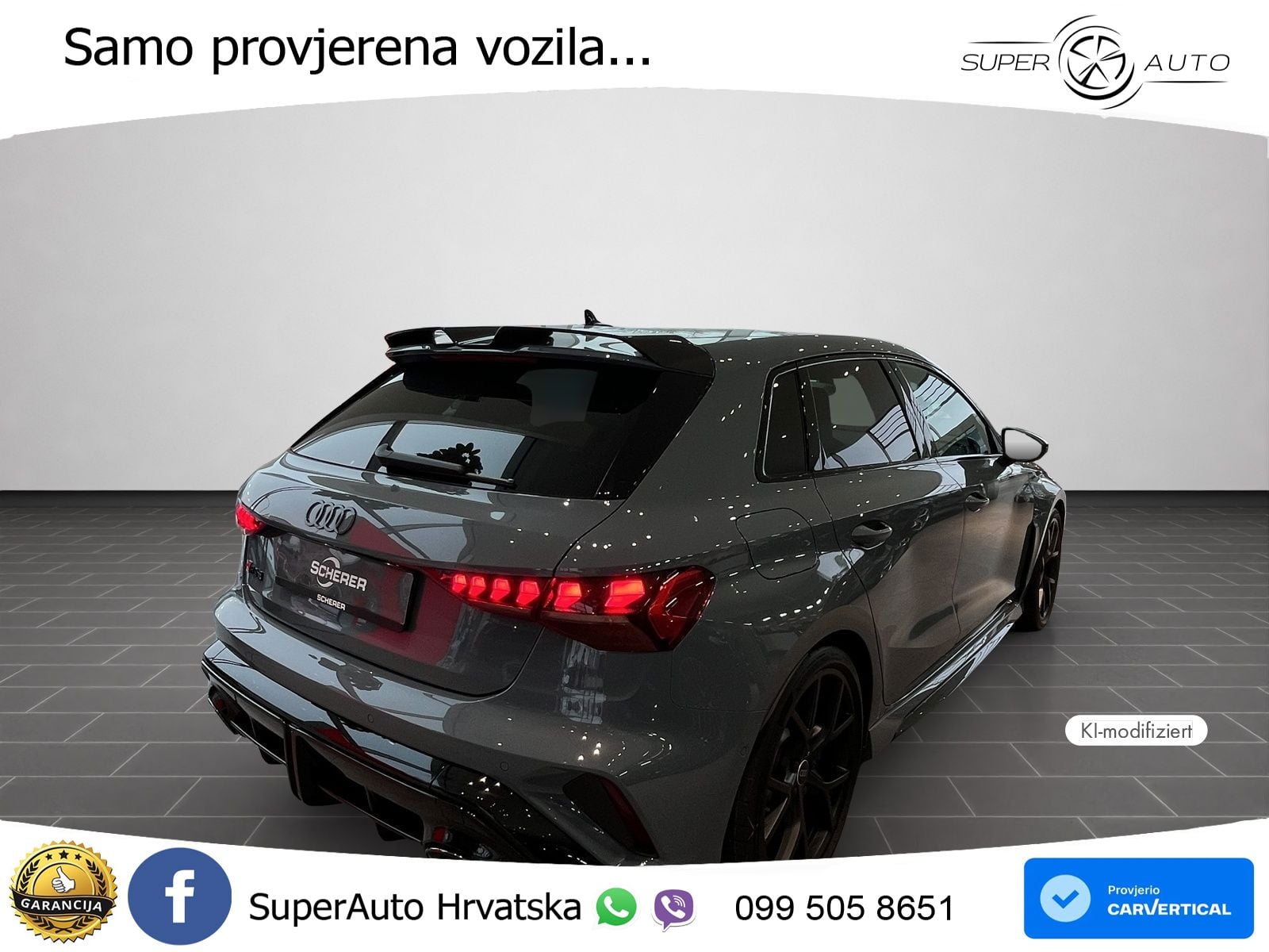 Audi RS3 Sedan 2.5 TFSI (400 KS) quattro S tronic LED+GR SJED+ACC