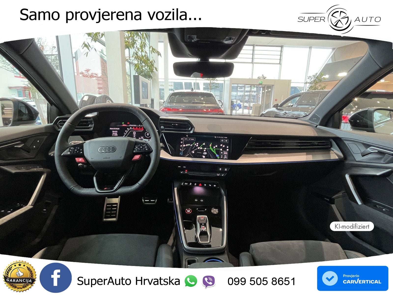 Audi RS3 Sedan 2.5 TFSI (400 KS) quattro S tronic LED+GR SJED+ACC