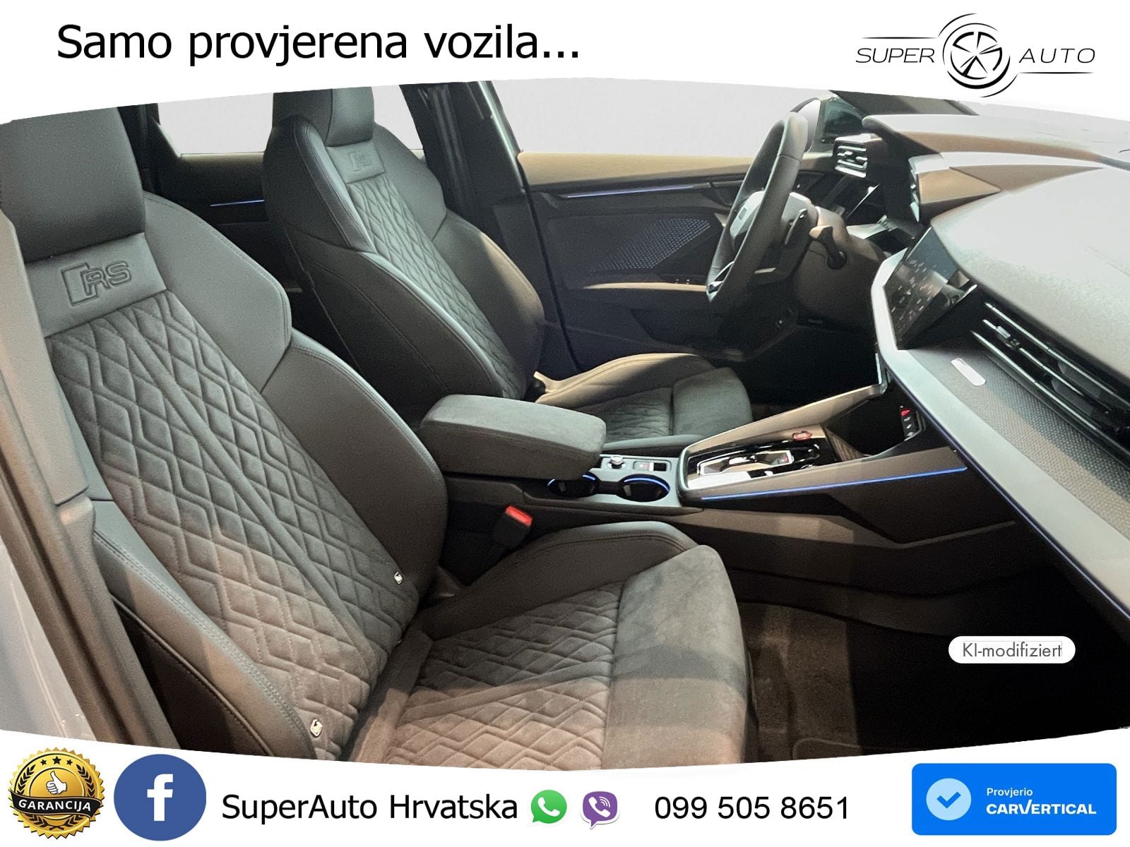 Audi RS3 Sedan 2.5 TFSI (400 KS) quattro S tronic LED+GR SJED+ACC