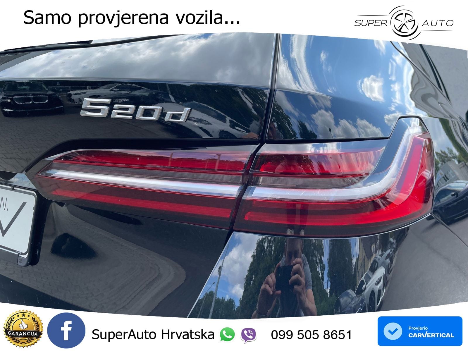 BMW 520d Touring (197 KS) Steptronic M Sport ACC+HEAD+4xGR SJED+360+PANO