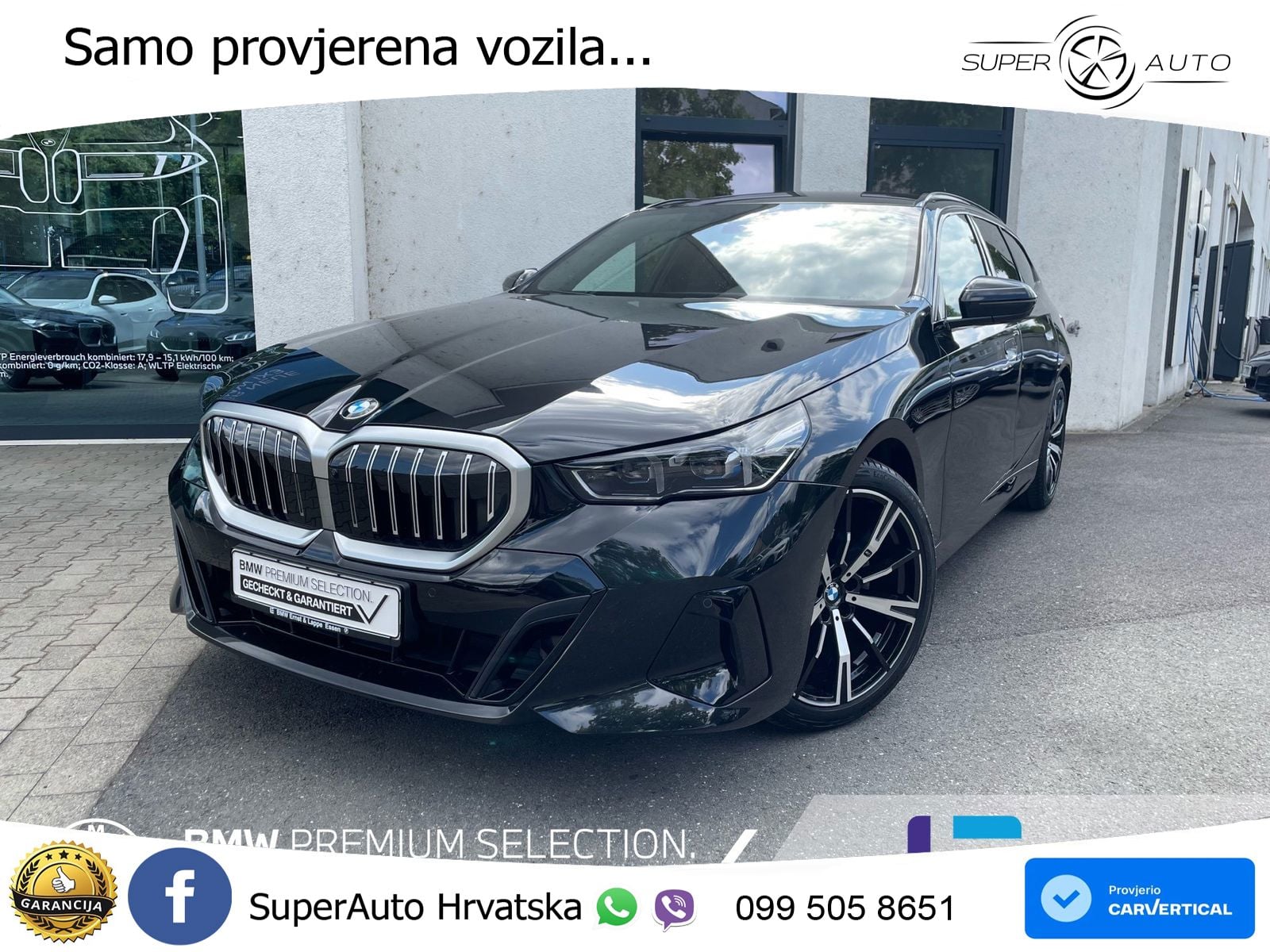 BMW 520d Touring (197 KS) Steptronic M Sport ACC+HEAD+4xGR SJED+360+PANO