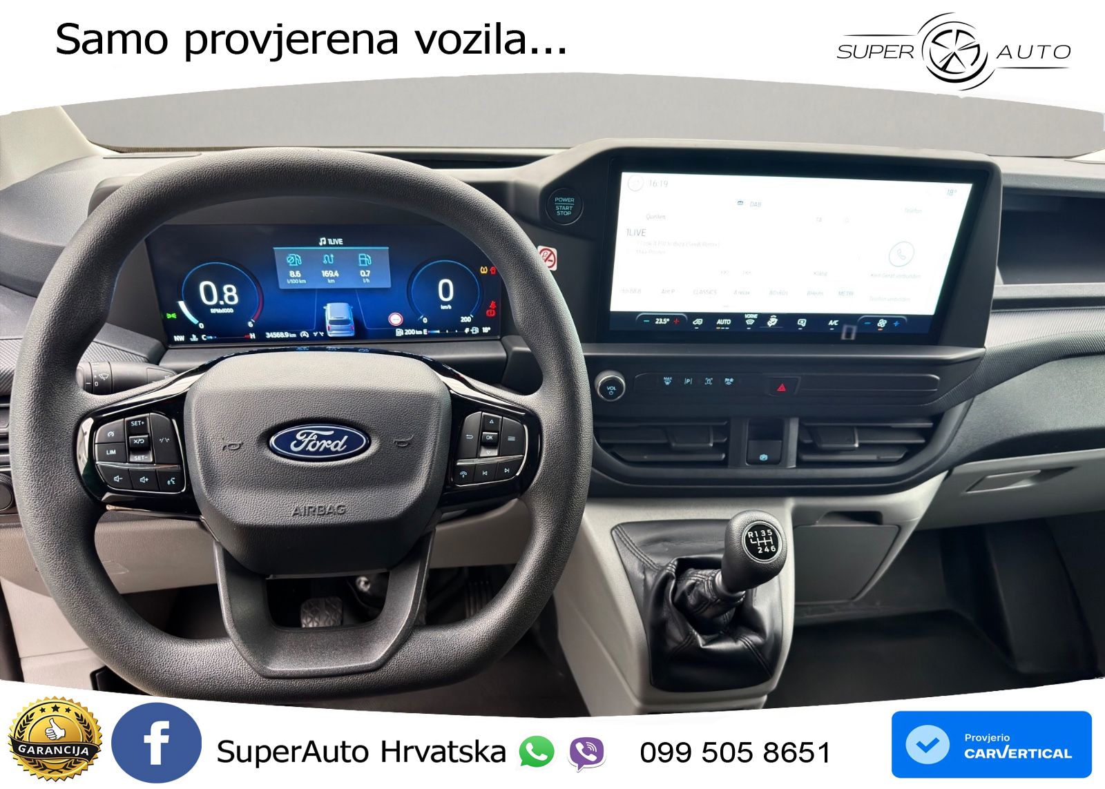 Ford Transit Custom 320 L2 *KAMERA*LED*PDC*SPUR*LEDER 136 KS