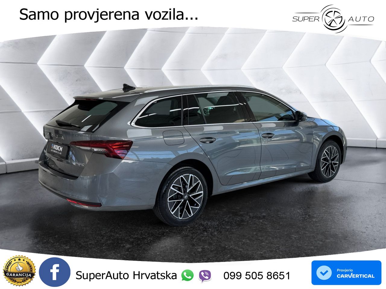 Škoda Octavia Combi 1.5 TSI (150 KS) DSG LED+GR SJED+ACC