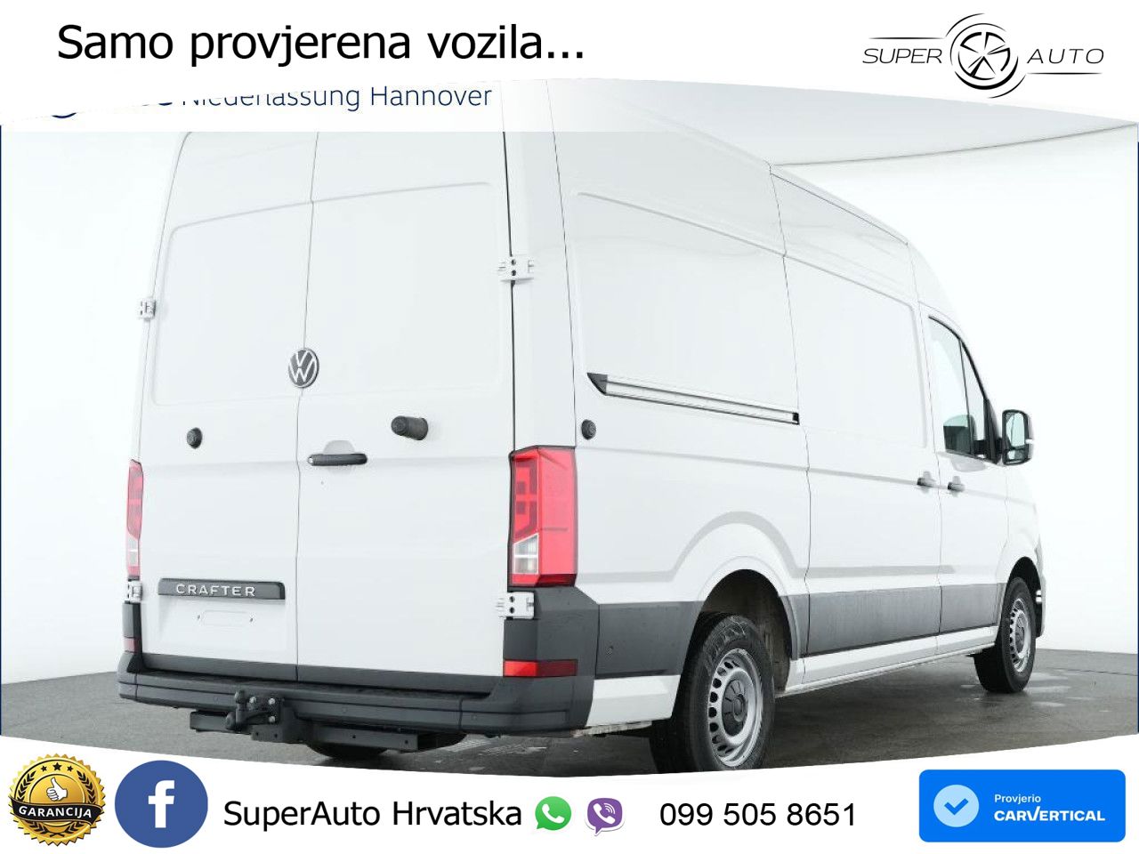 Volkswagen Crafter 35 Kasten Mittel Hochdach Assistenzpaket 140 KS